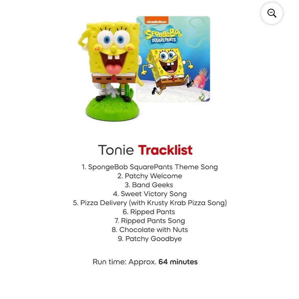 Tonies SpongeBob SquarePants audio play